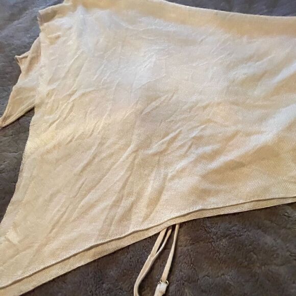 n:PHILANTHROPY Semi Sheer Handkerchief Whispy Spaghetti Strap Shirt - Picture 7 of 10